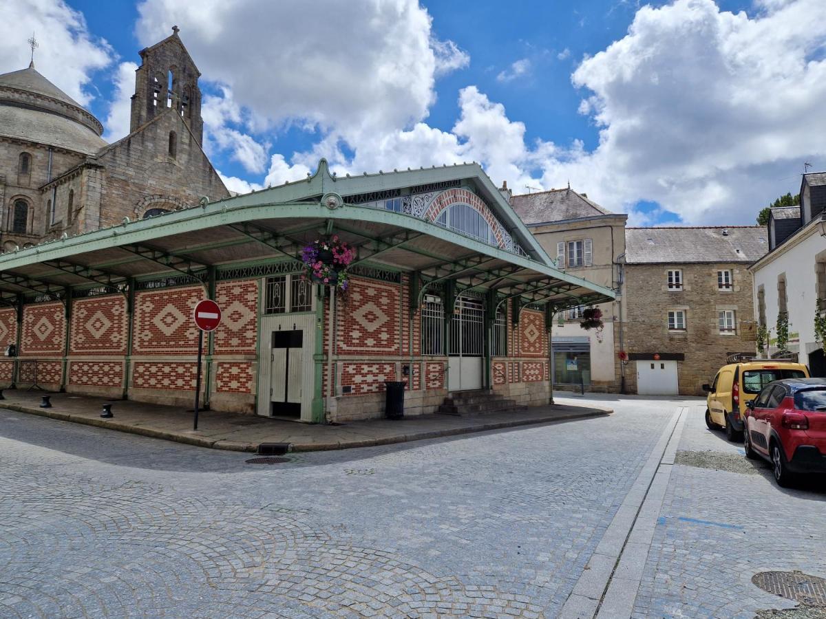 Quimperle Appartement Lumineux & Calme Basse-Ville Dış mekan fotoğraf